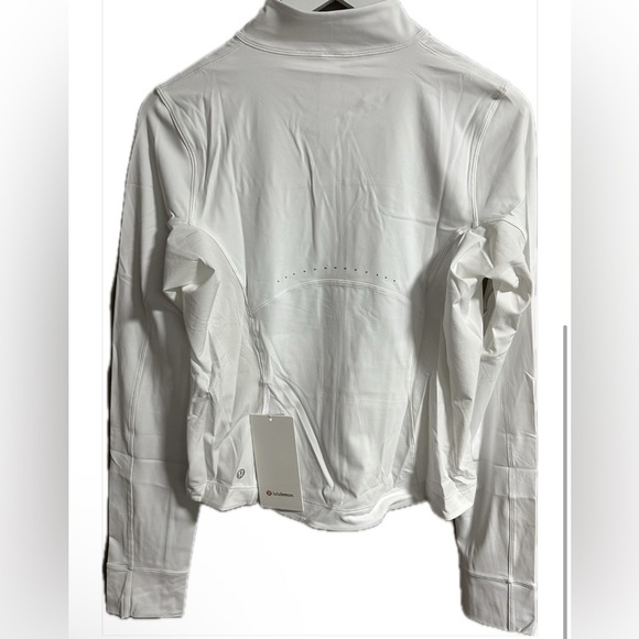 Lululemon Lightweight Running Jacket White Size 12 - Picture 10 of 11